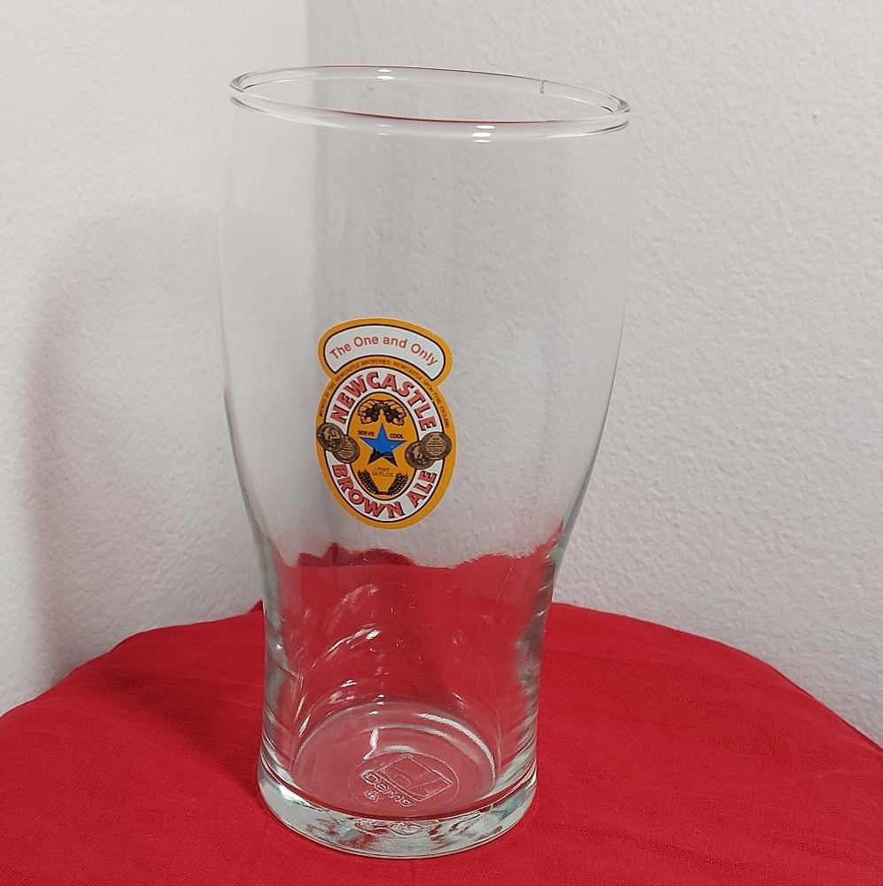 Newcastle Brown Ale Beer Glass